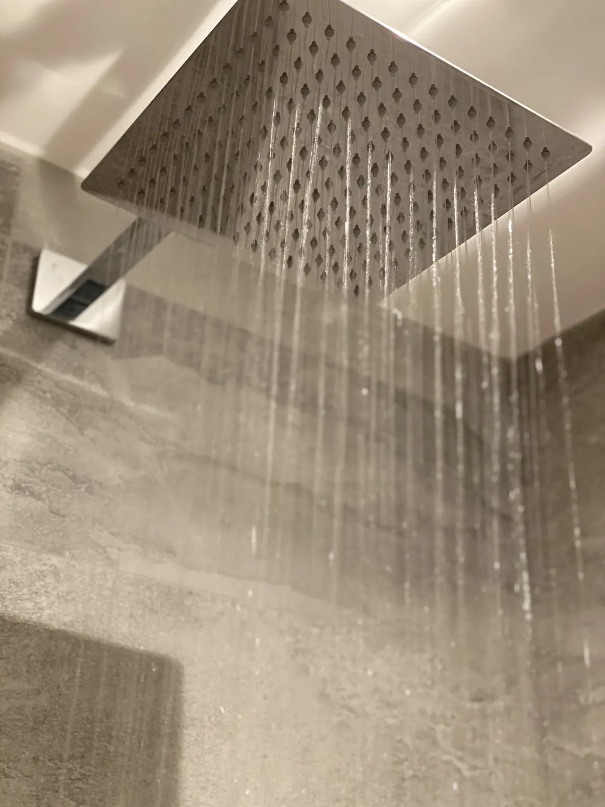 Shower with a handheld head